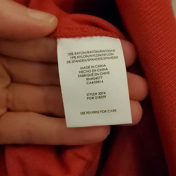 CAbi Red Button Front Blazer Jacket Style NWOT - Picture 3 of 6